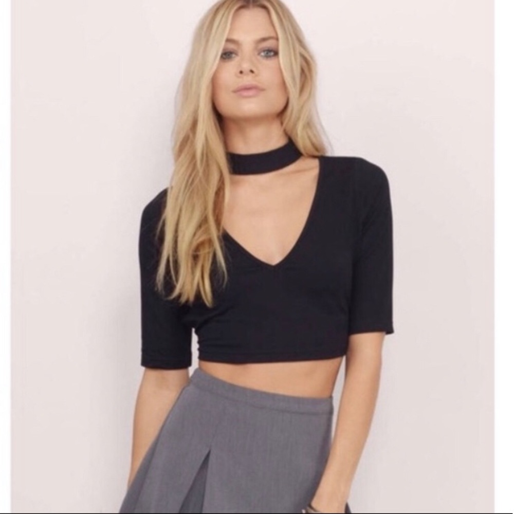 Long Sleeve Crop Top